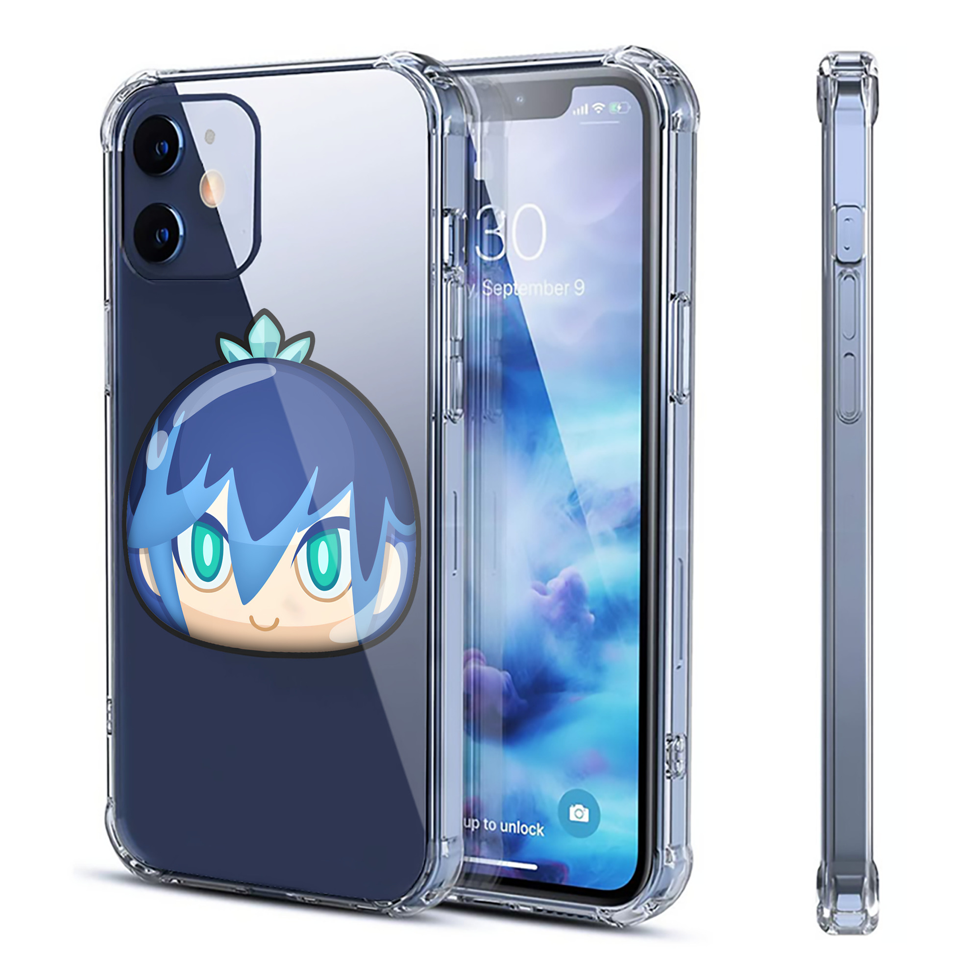 （画像用） 妖怪ウォッチ Yo-kai Watch 【iPhone 12シリーズ対応】透明スマホケース（クリアソフトケース）